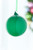 4" Bright Green Ball Ornament