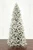 9' King Flock Slim Tree