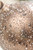 4" Champagne Glass Ornament - Close-Up