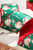 4" x 5 Yard Retro Jolly Old Saint Nick Ribbon - Close-Up