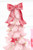 15.5" Pink Resin Tree with Packages - Top View