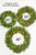 48" Montana Pine Wreath Other Sizes