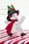 2 Flocked Dancing Snowman