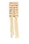 Ivory Velvet Clip-on Bow