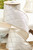 4" x 5 Yard Champagne Diamond Embroidery on Metallic Dupioni Ribbon