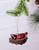 Glass Red Bird Nest Christmas Tree Ornaments