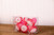Small White, Red and Pink Cupcake Christmas Ornament