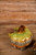 Green Ceramic Knit Pumpkin Décor