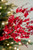 32” Red Snow Berry Christmas Tree Sprays