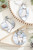 3” Plywood Silver Silhouette Animal Ornament