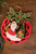 14” Plywood Santa Hanging Wreath