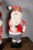 18” Holiday Retractable Snowman and Santa Figurine