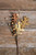 12” Harvest Wood Leaf Pick with Berry