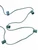 25' 12" Spacing C9 Socket Cord Showing 12" Spacing