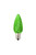 C9 Wonderful LED SMD Bulb (25 bulbs/box) - Faceted, Green