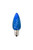 C9 Wonderful LED SMD Bulb (25 bulbs/box) - Faceted, Blue