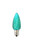 C9 Wonderful LED SMD Bulb (25 bulbs/box) - Faceted, Teal