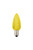C9 Wonderful LED SMD Bulb (25 bulbs/box) - Faceted, Yellow
