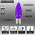 C9 Wonderful LED SMD Bulb info - Frosted, Purple