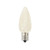 C9 Platinum Elite LED SMD Bulb (25 bulbs/bag) - Faceted, Warm White