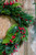 30" Red Berry Magnolia Leaf Wreath