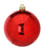 8 CM Red Mercury Ball Ornament - Box of 6