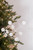 33” Glitter Silver Dollar/Twig Christmas Spray