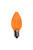 C7 LED SMD Bulbs - Faceted, Orange