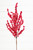 24” Red Iced Water Resistant Mini Berry Cranberry
