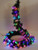 6.5' Fiber Optic Garland - Multicolor Christmas Garland