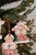 Clay Dough Holiday Gingerbread House Horizontal with Two Windows and Peppermint Roof