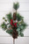 29” Long Eucalyptus Pine Red Berry Cardinal Christmas Spray