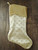 Gold Glitter Star Stocking