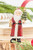 3” Resin Santa With Tree Ornament