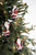 4.5” Resin Carved Santa Christmas Tree Ornament