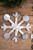 18” Wood Metal Snowflake Ornaments, Medium