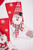 22” Plush Holiday Snowman Stocking Tall Hat
