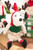 6” Fabric Reindeer Ornament with Green Shirt