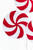 20” Red and White Peppermint Swirl Stem
Close Up