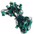 C9 Socket Cord - 50' 12" Spacing