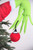 23” Green Monster Hand Ornament Stem