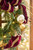 Prelit B/O Christmas Wreath - Burgundy and Gold Showing ornaments