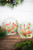 Lit Cardinal Glass Discs Set of 2