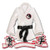 3.5" Karate Jacket Customizable Ornament Close Up