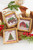 5.5" Wood Holiday Scene Hanging Sign