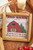 5.5" Wood Holiday Scene Hanging Sign - Red Barn