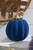 6" Resin & Felt Harvest Pumpkin - Blue
