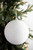 White Christmas Ornament Ball