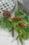 29" Iced White Pinecone Spray