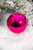 3” Purple Shiny Ball Ornaments